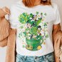 Happy St Patricks Day Shirt, Vintage Disneyland Coffee Cup Shirt, Disney