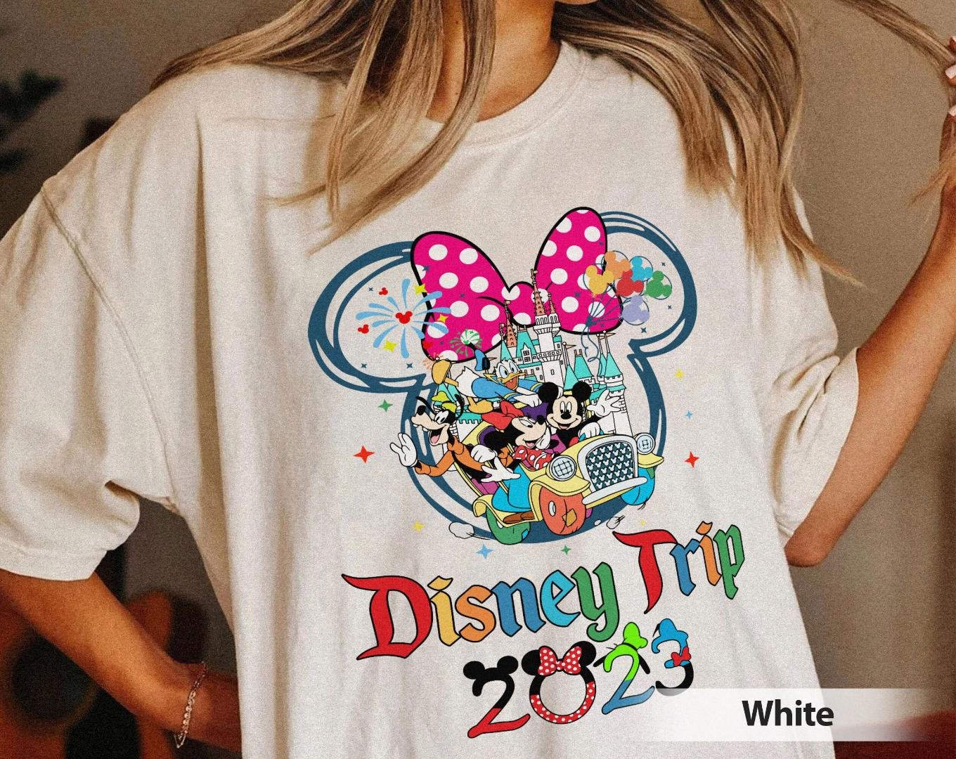 Retro Walt Disney World Shir, Vintage Disney Trip 2023 Shirt