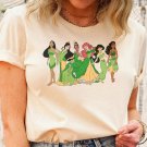 Disneyland Lucky Shamrocks,, Vintage Disney Princess St Patricks Day Shirt