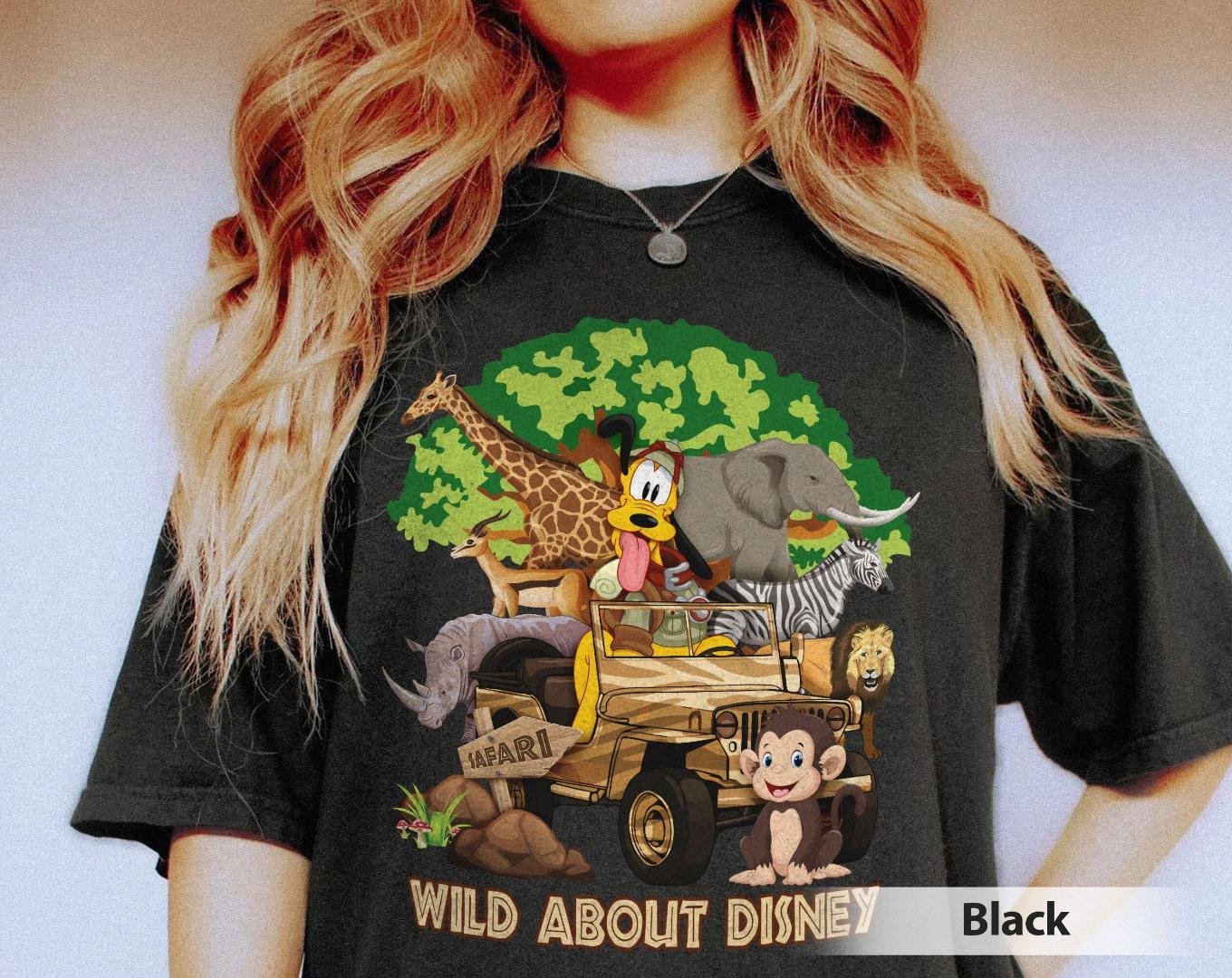 Vintage Disney Family Vacatio, Pluto Wild About Disney Shirt