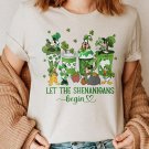Vintage Disneyland Coffee Shirt, Let The Shenanigans Begin Shirt, Happy St