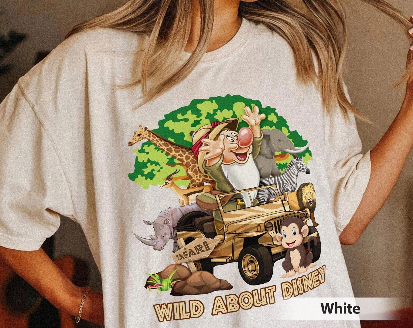Vintage Disney Family Vacation, Grumpy Wild About Disney Shirt
