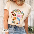 Retro Disney Pixar Elemental Shirt, WDW Magic Kingdom Shirt, Disney Family