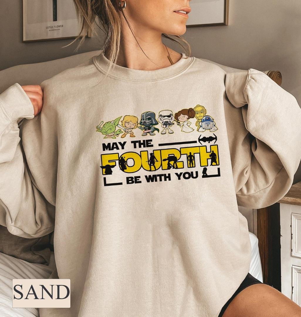 Disney Star Wars Shirt, Star Wars May The Fourth Be With You Shirt, Cute Star