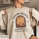 Happy Place Shirt, Retro Hakuna Matata Shirt, Retro Disney Lion King Shirt, Anim