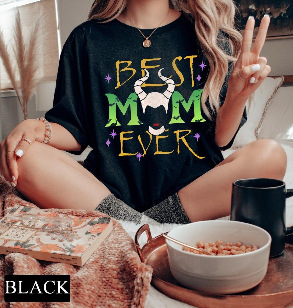 Disney Maleficent Shirt, Maleficent Best Mom Ever Tee, Disney Vil