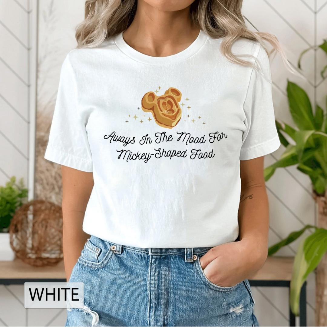 Mickey Waffle Shirt, Disney Mickey Shaped Food Shirt, Disney Snacks Shirt, Disney