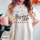 Happy 4th of July Shirt, Disney American Freedom Tee, Retro Mickey