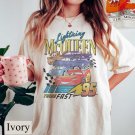 Disney Cars Shirt, Comfort Retro Lightning McQueen Tee, Cars Land Shirt, Cars
