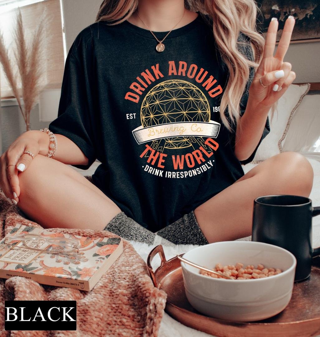 Disney Epcot Shirt, Disney World Tee, Brewing Co Shirt