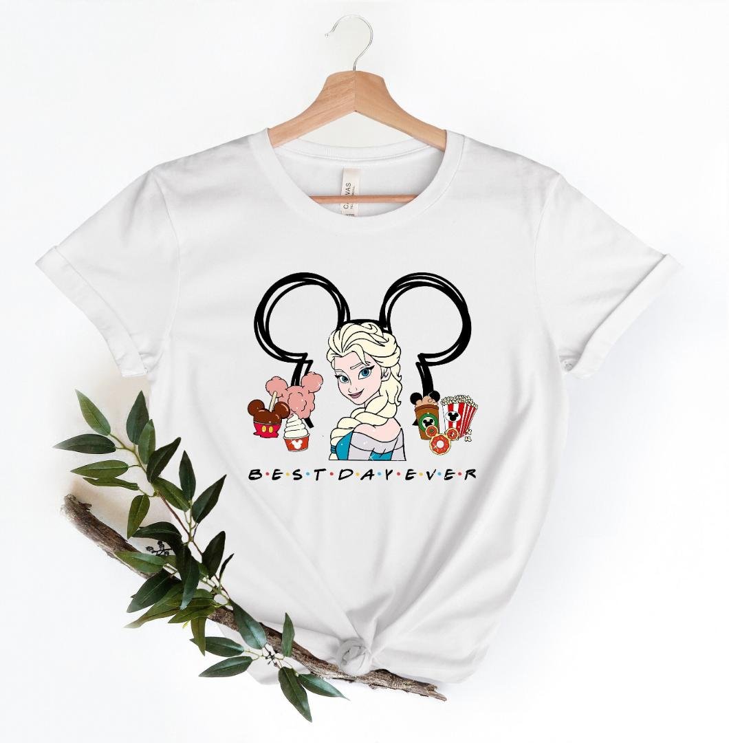 Disney Princess Elsa Shir, Princess Elsa Best Day Ever Shirt