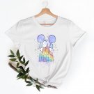 Disney Watercolor Castle Shirt, Mickey Castle Shirt, Disney