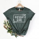 Birthday Animal Print Shirt, Leopard Birthday Girl Shirt