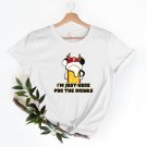 Drinking, Disney Christmas Im Just Here For The Drinks Shirt