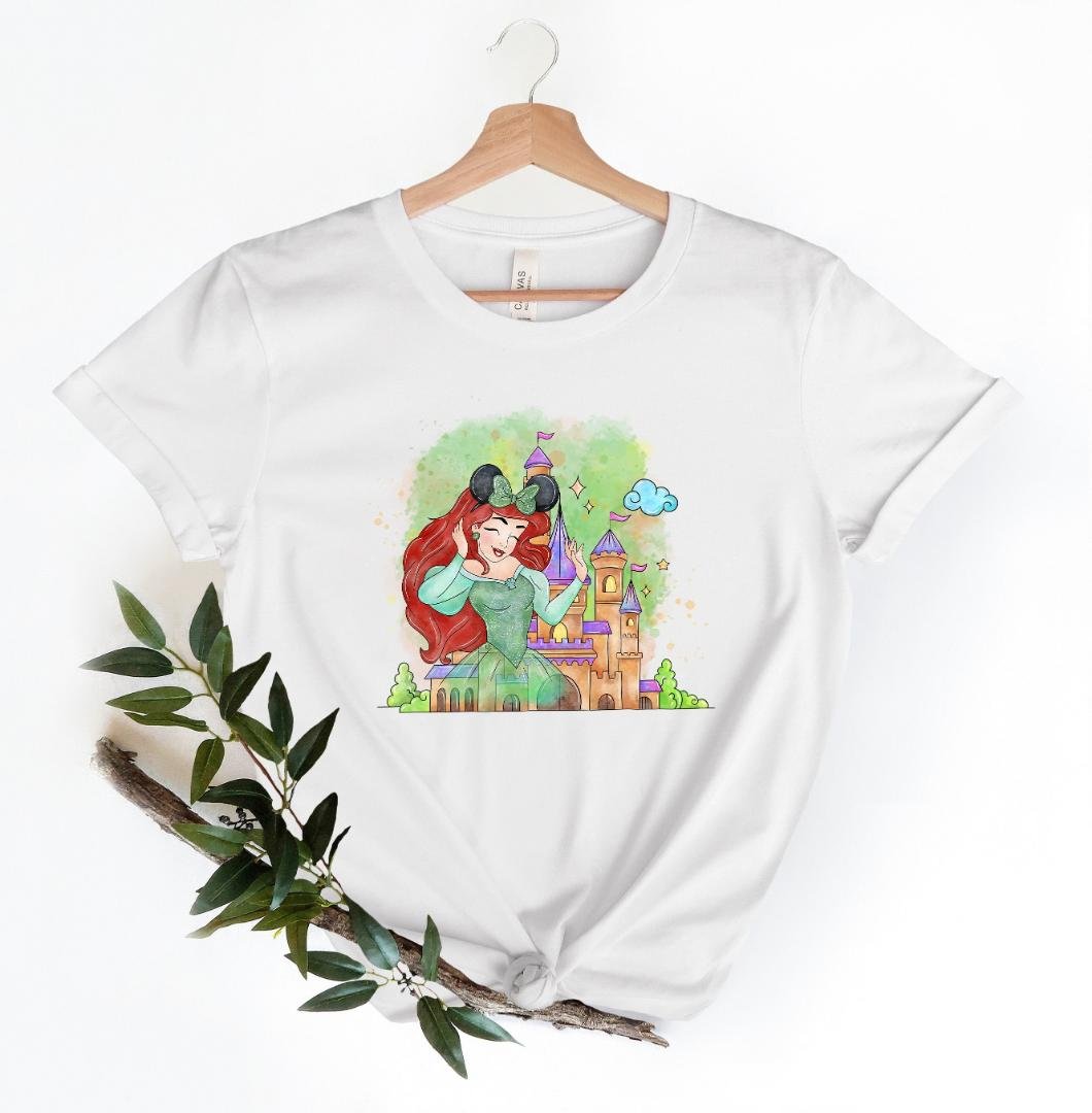 Princess Ariel T-shirt, Disney Ariel Princess Shirt, Disney