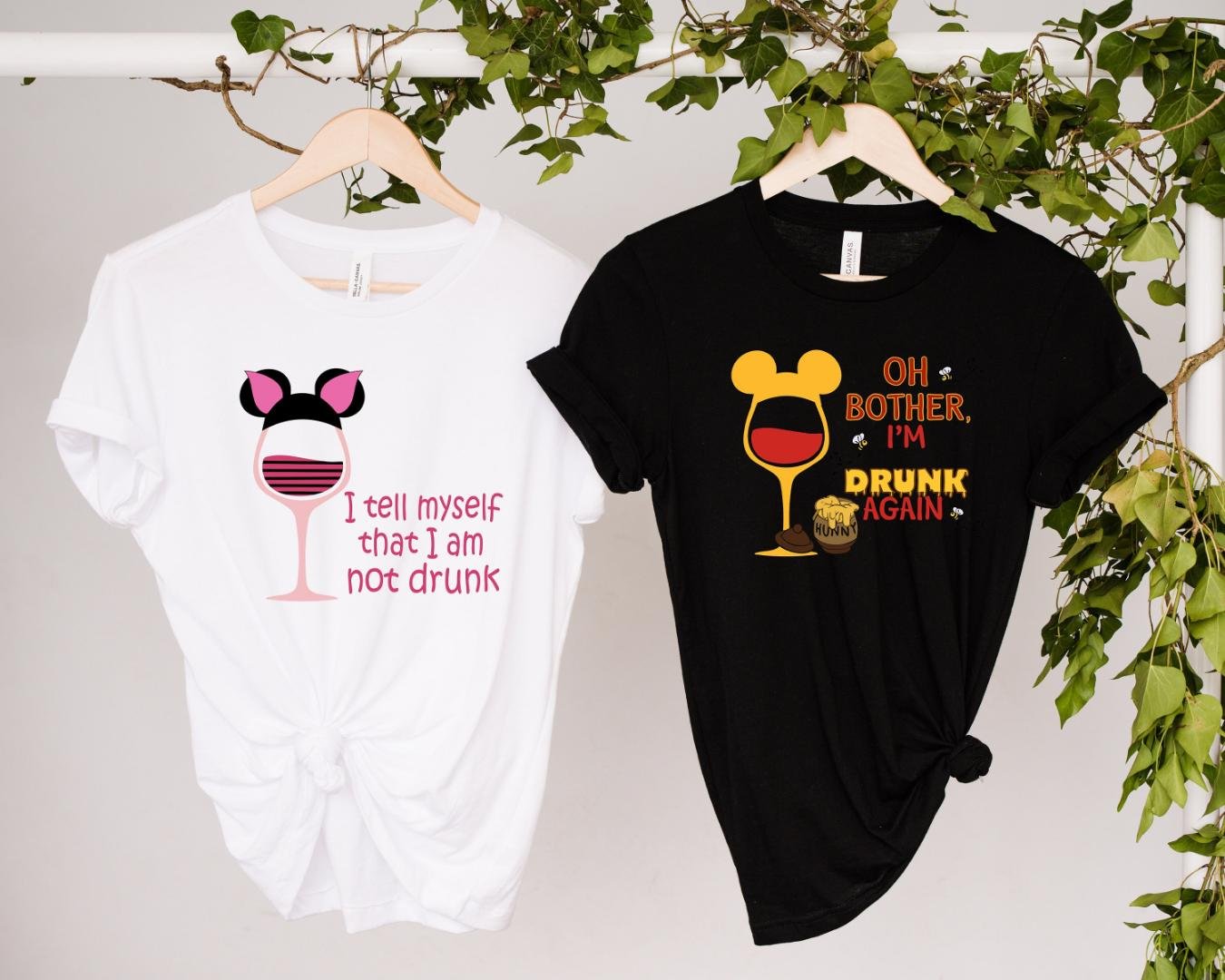 Winnie The Pooh Drinking Shirt Disney Drinking Shirts