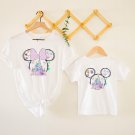 Disneyworld Shirt, Water Color Mickey and Minnie Castle Shirt