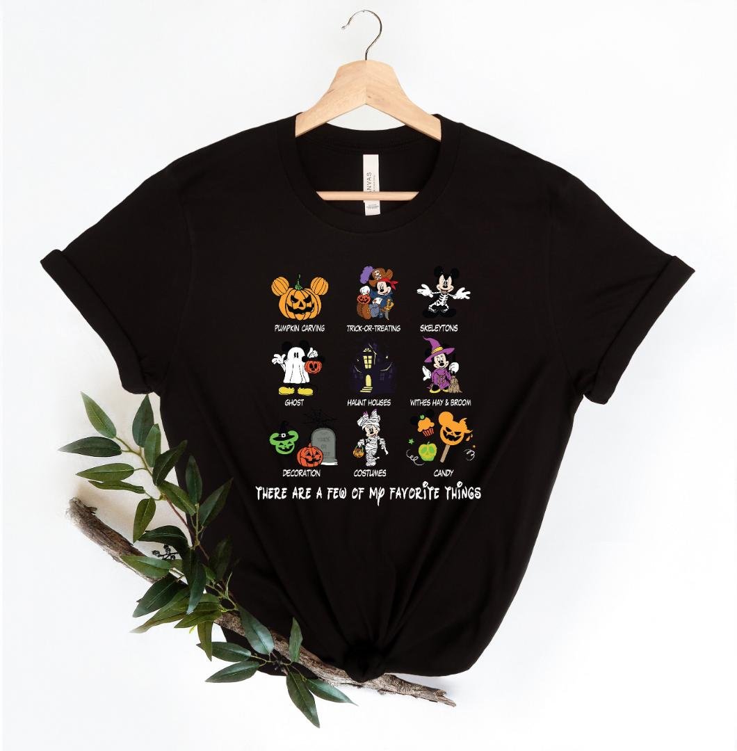 Pumpkin Hallowe, There Are A Few of My Favorite Things Shirt