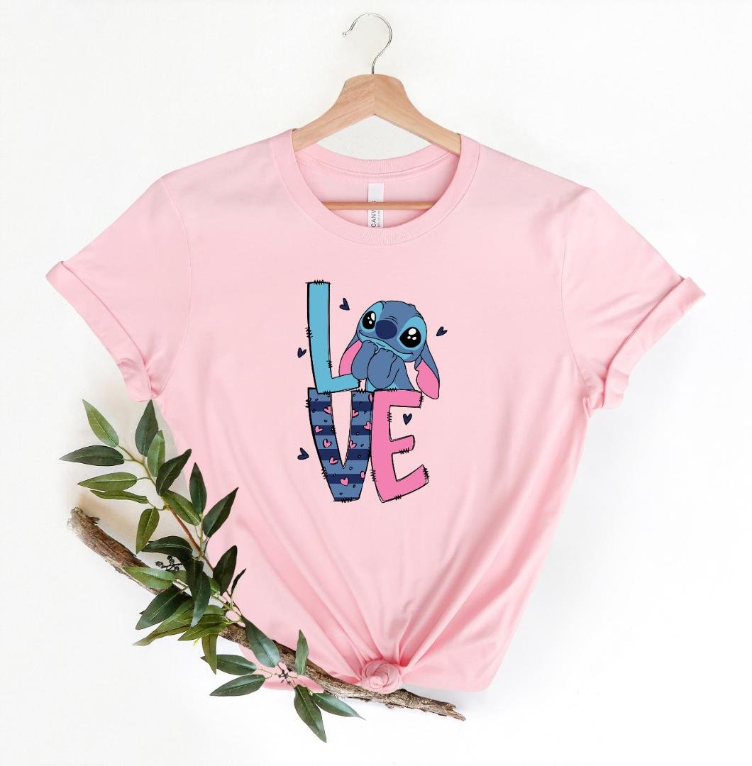 Disney Valentine Shirt, Stitch Love Valentines Shirt