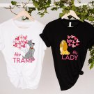 Lady And The Tramp Shirt,Disney Couple love shirt,Disney lad