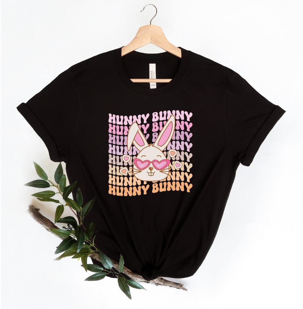 Happy Easter Shirt, Hunny Bunny Shirt, Easter Shirt, Easter