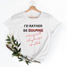 Funny Disney Shir, Id Rather Be Golfing and Fishing T-Shirt