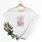 Minnie Nurse Sh, Disney Watercolor Castle Minnie Nurse Shirt