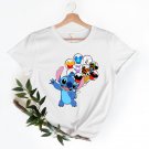 Stitch Disney Characters Balloo, Disney Stitch Balloon Shirt
