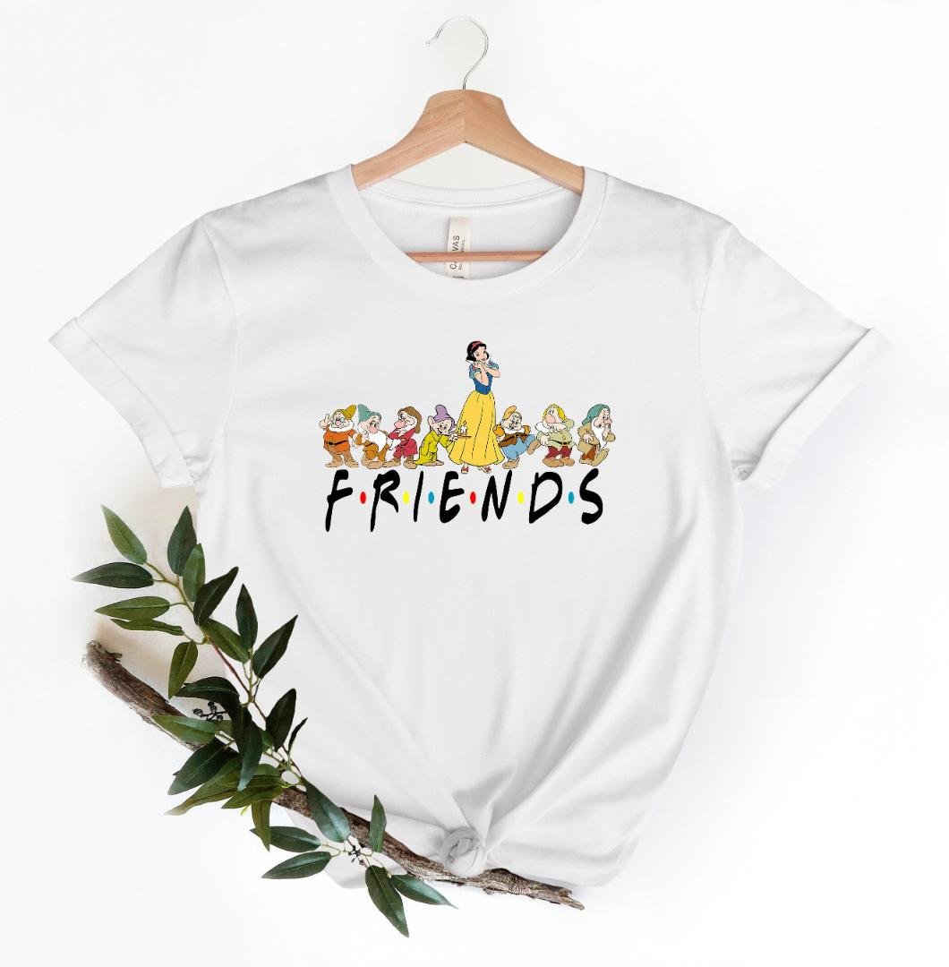 Disney, Disney Snow White and the Seven Dwarfs Friends Shirt