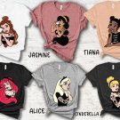 Disney Punk Princess Shirt, Disney Rocker Princess Shirt, Ta
