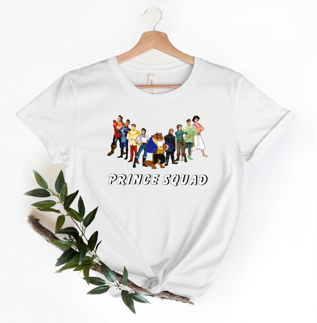 Disney Squad Shirts, Disney Prince Squad Shirt, Matching Dis