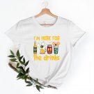 Im Here For The Drinks, Disney Halloween Shirt, Disney Drink