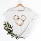 Disney Ears Shirt, Disney Floral Shirt, Floral Disney Shirt,