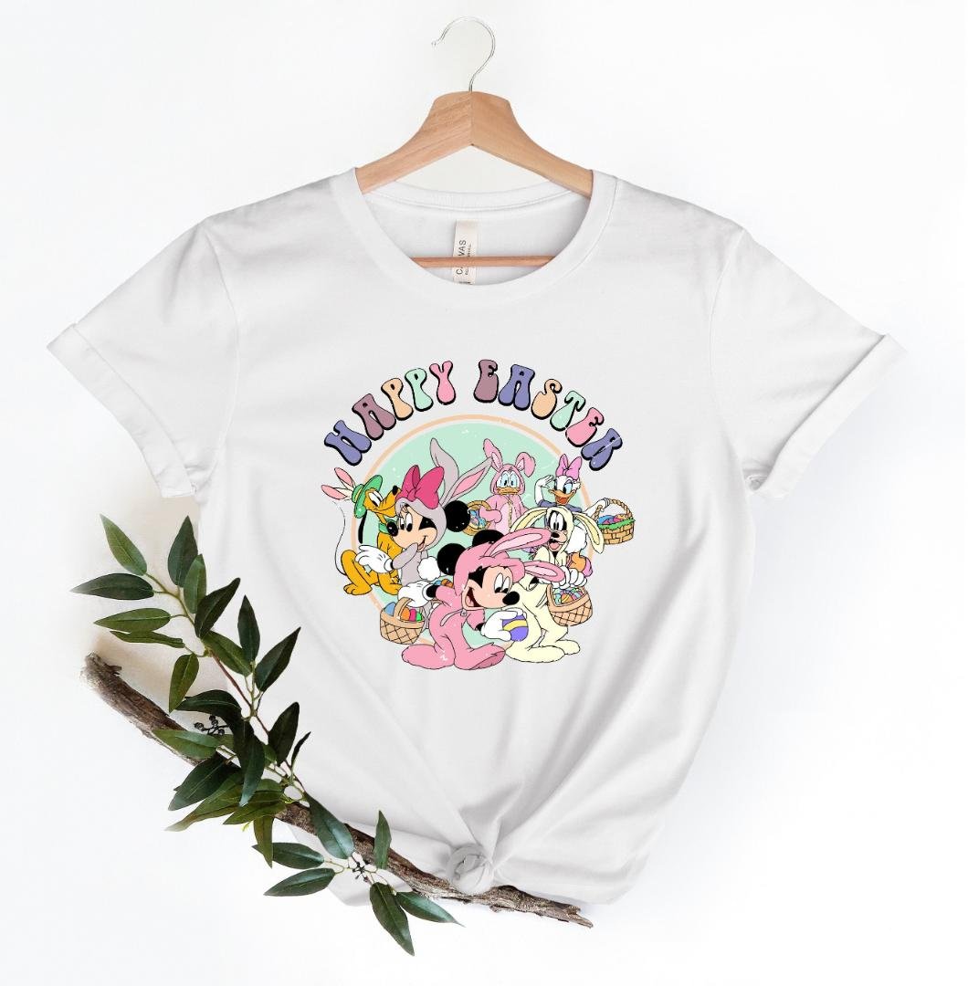 Mickey And Friends Easter Shirt, Disney Easter Shirts, Disne