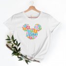Mickey Hibiscus T-shirt, Disney Aloha Shirt, Girls Disney Tr