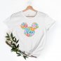 Mickey Hibiscus T-shirt, Disney Aloha Shirt, Girls Disney Tr