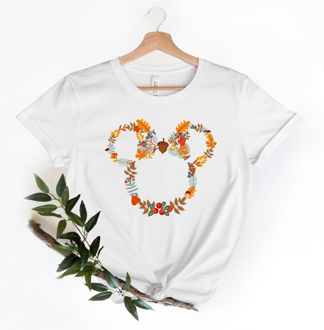 Fall Vibes Shirt, Cute Fall Disney Minnie Shirt, Fall Disney
