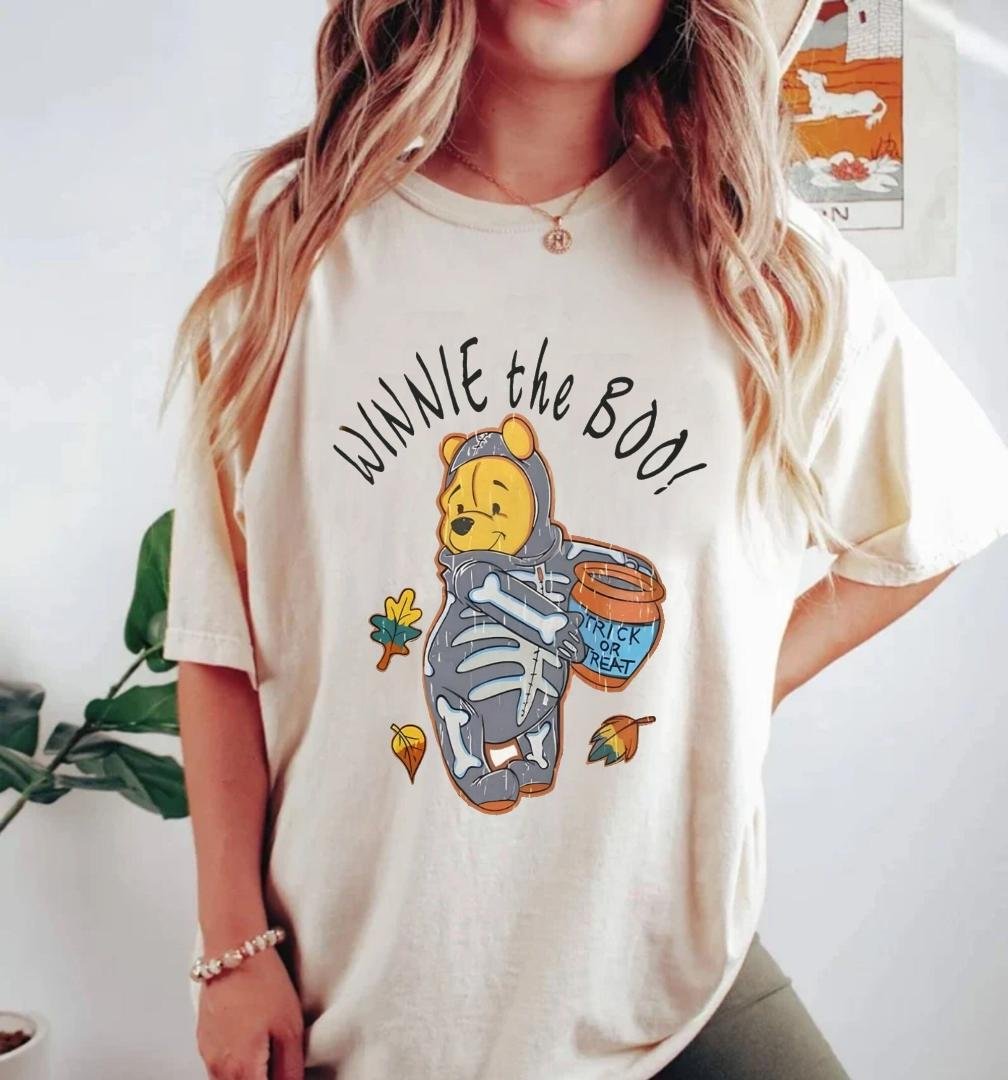 Pooh Ske, Winnie The Pooh Halloween Shirt