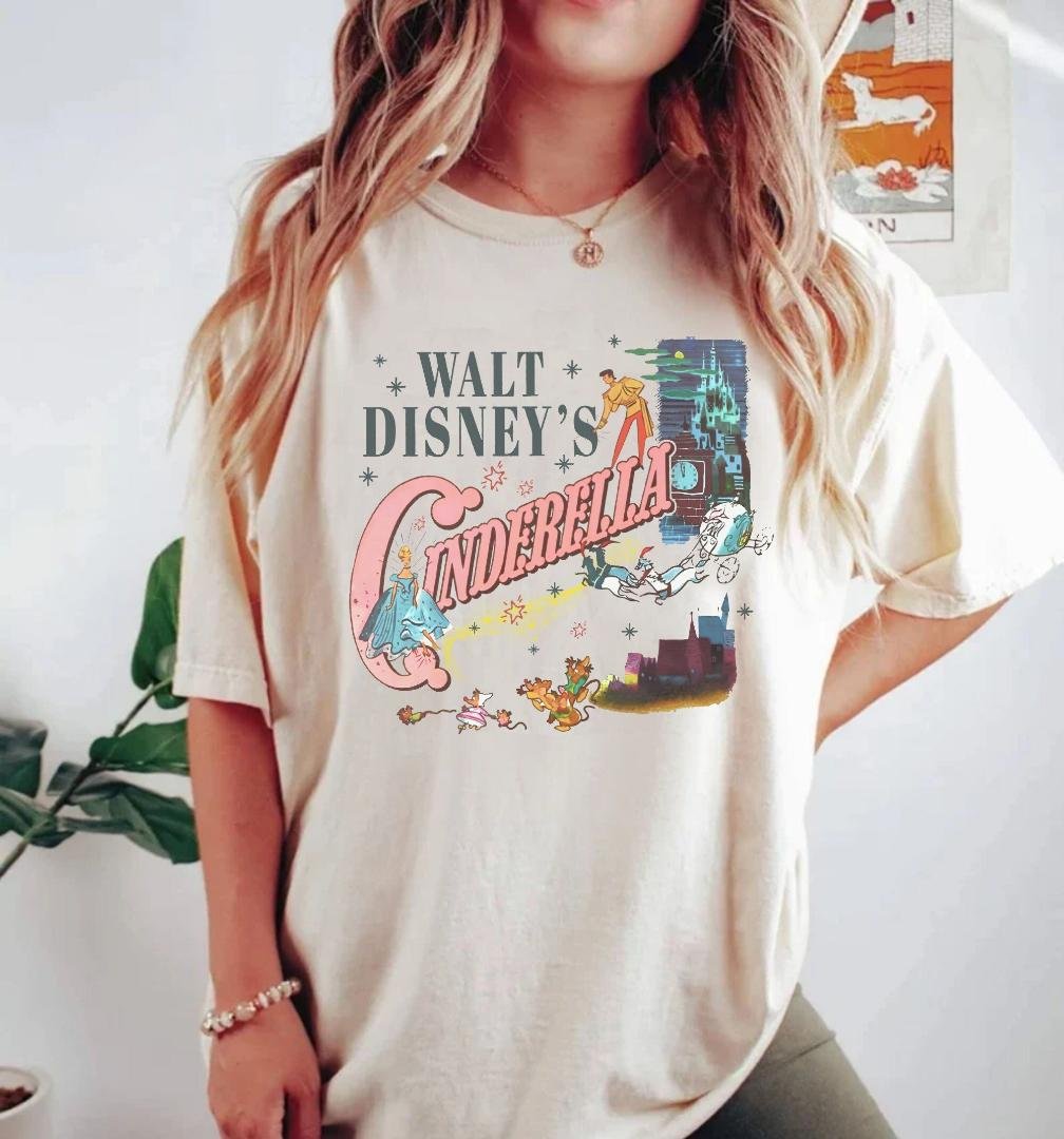 Wat Disney Cind, Vintage Cinderella Shirt