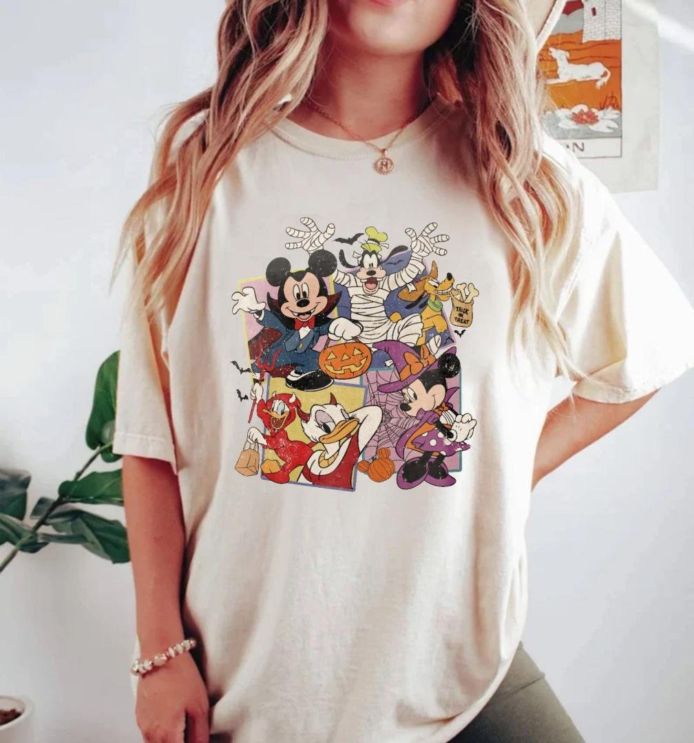 Mickey Bo, Spooky Mouse and Friends Shirt