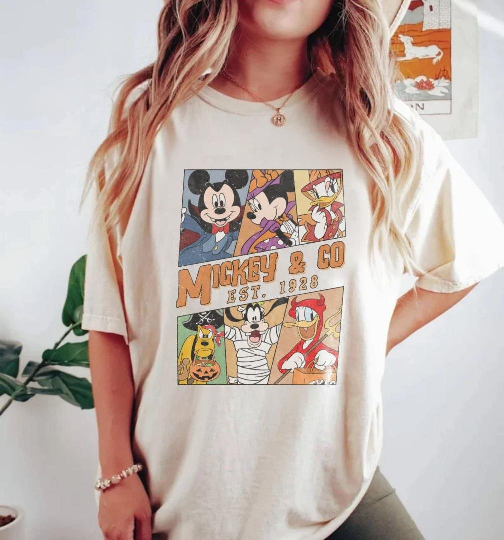 Mickey &, Spooky Mouse and Friends Shirt