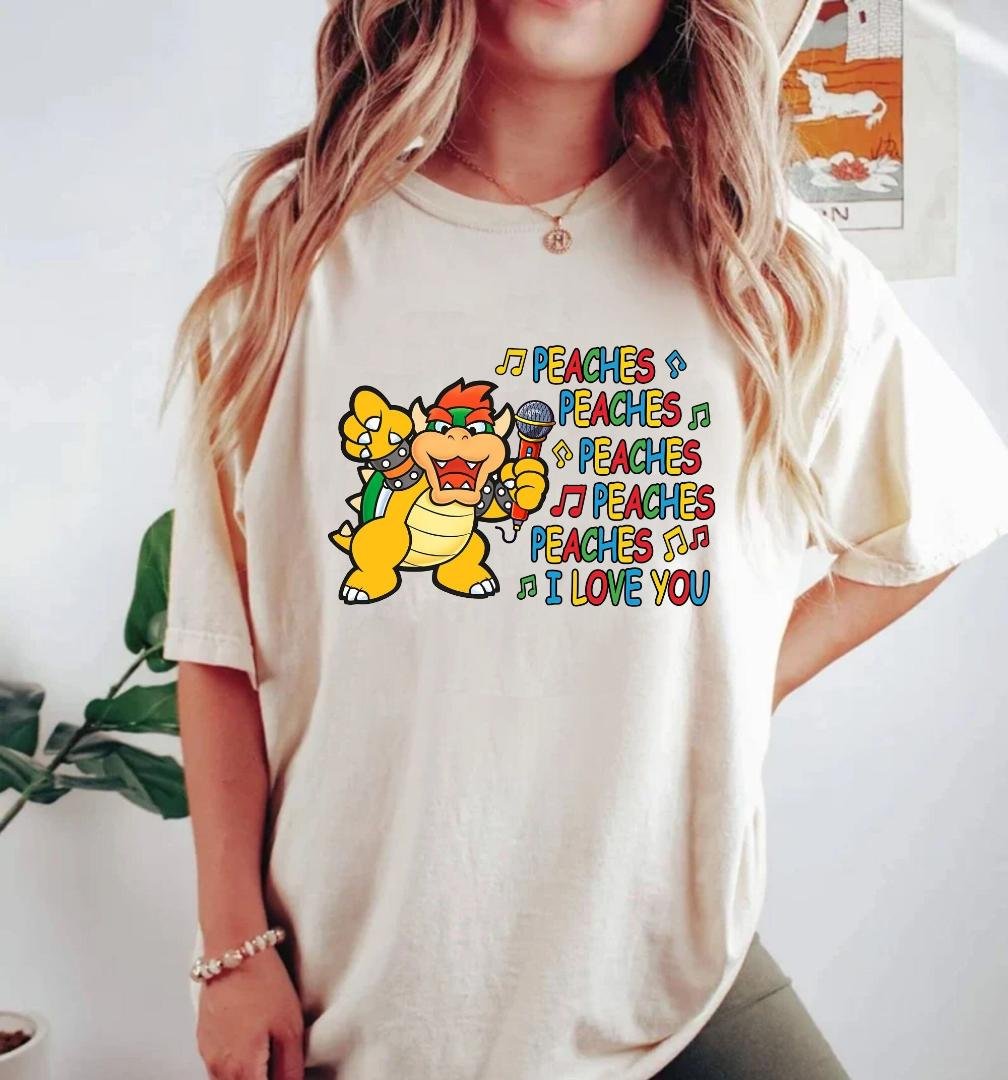 Peaches, Retro Peaches Super Mario Shirt