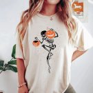 Funny Skeleton Sh, Pumpkin Skeleton Shirt