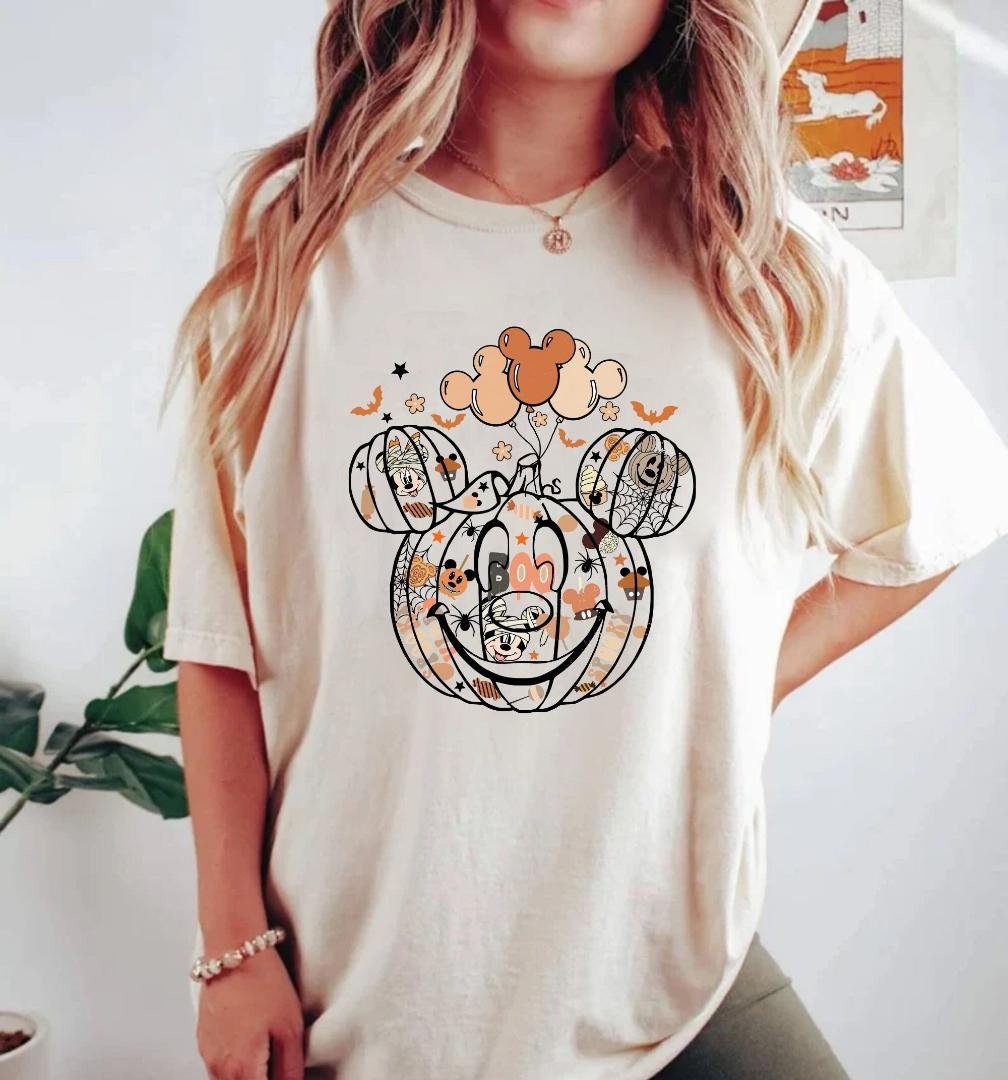 Mickey Boo Hal, Mickey Pumpkin Head Shirt