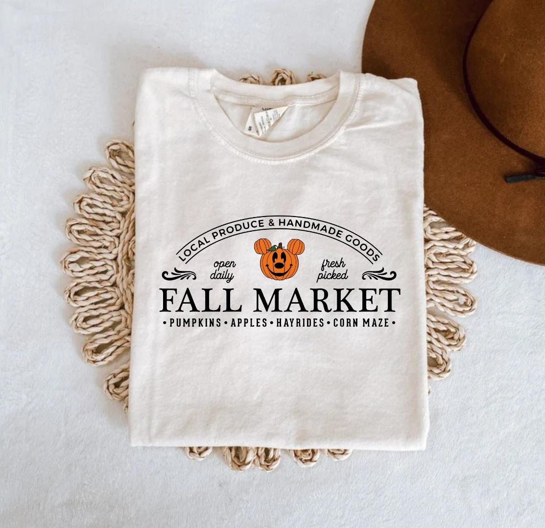 Mickey, Mickey Pumpkin Fall Market Shirt