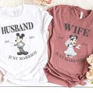 Disn, Mickey Minnie Bride and Groom Shirt
