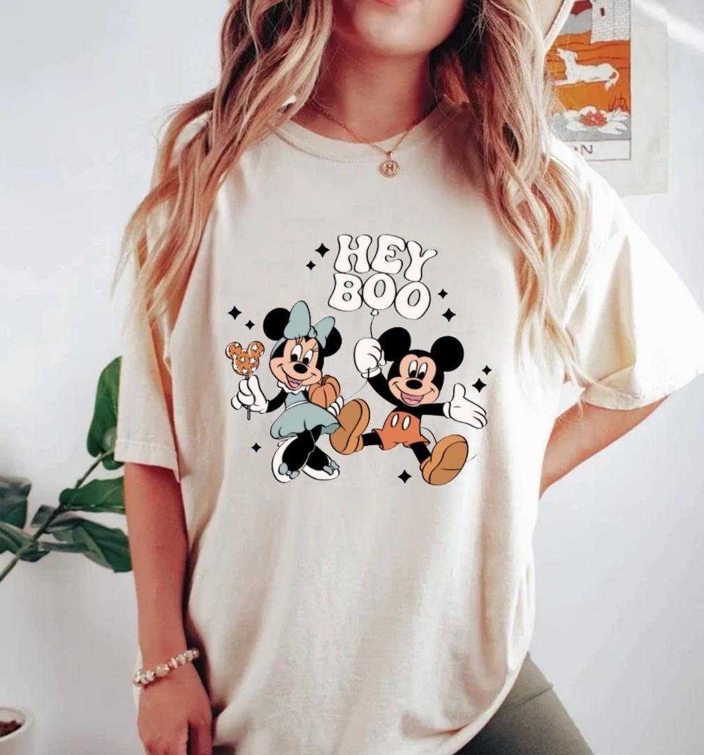 Mickey Hallo, Hey Boo Mickey Minnie Shirt
