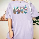 Disney Latte S, Disney Stitch Drink Shirt