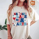 Disney Independence Day shirt, Disney Happiest Place On Earth 4th Of July Shirt, Disney America Shir