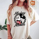 Mickey Mouse Shirt, Disney Mickey Checkered Shirt, Vintage Mickey Shirt, Disney Vacation Shirt